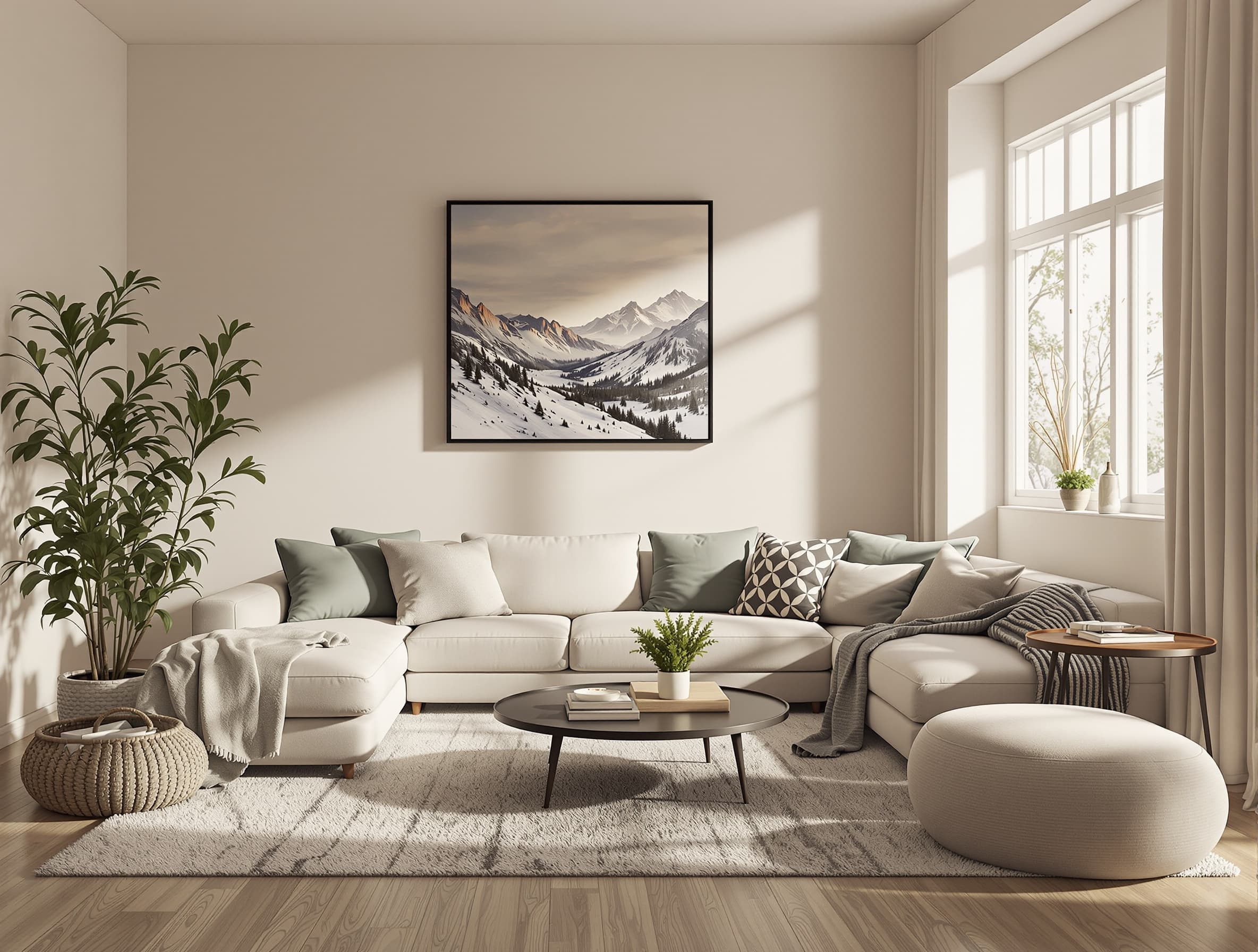A cozy coffee shop on a rainy day in Tokyo, warm lighting through steamy windows, puddles reflecting neon signs